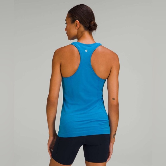 🍋Lululemon Swiftly Tech Racerback Tank Top 2.0 in Poolside Blue - Picture 3 of 9